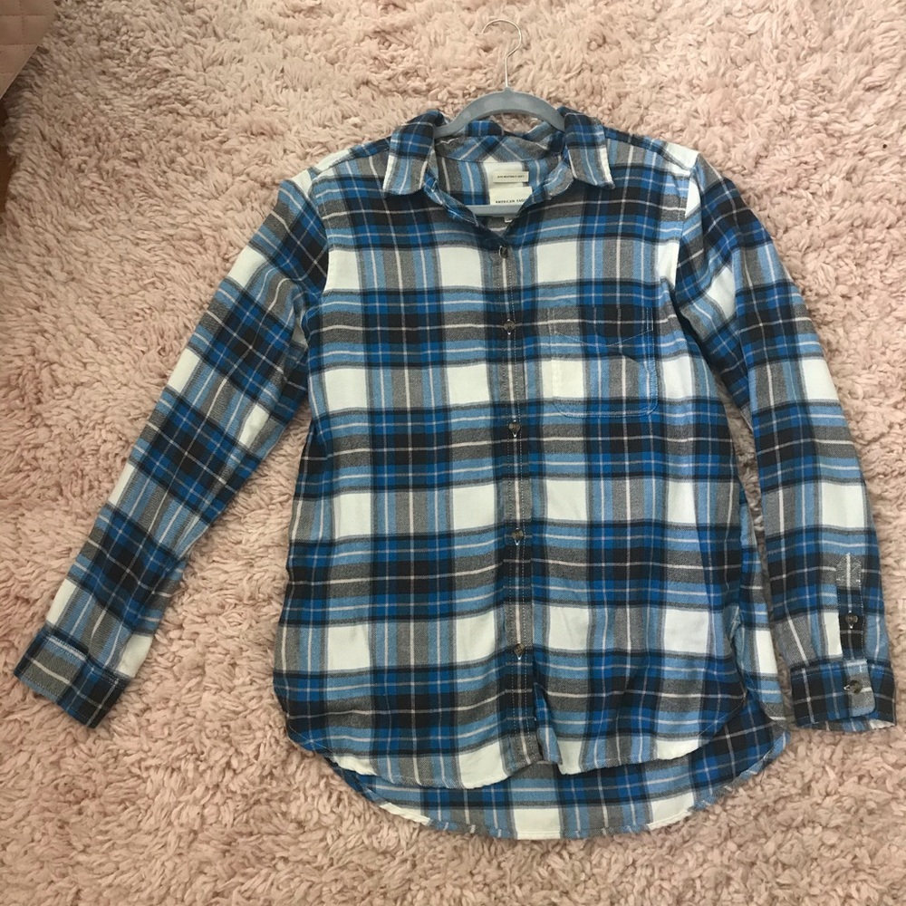 American Eagle Boyfriend Fit size medium flannel